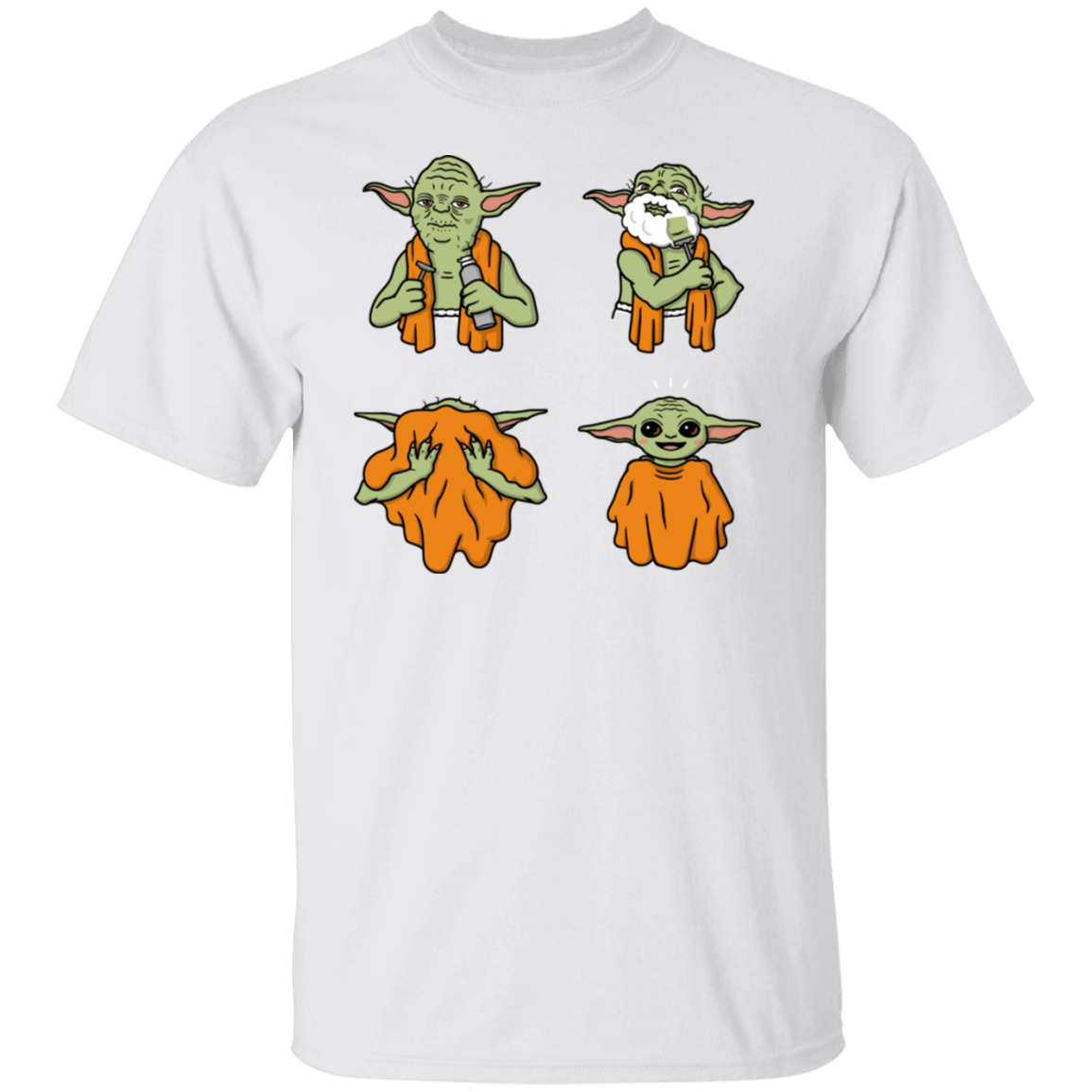 T-Shirts White / S Shaving Meme T-Shirt