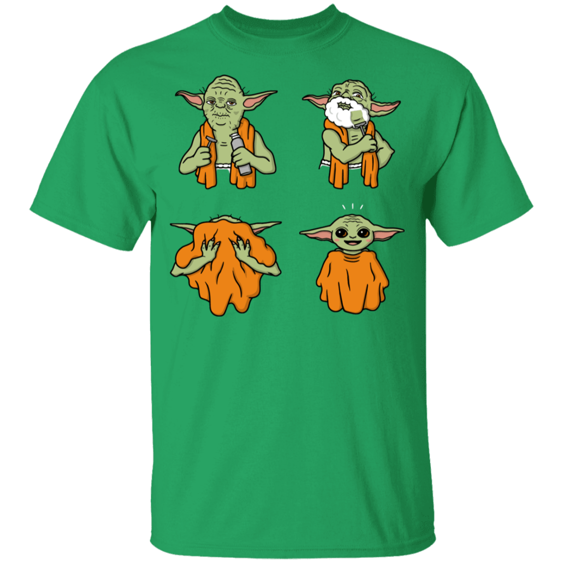 T-Shirts Irish Green / YXS Shaving Meme Youth T-Shirt