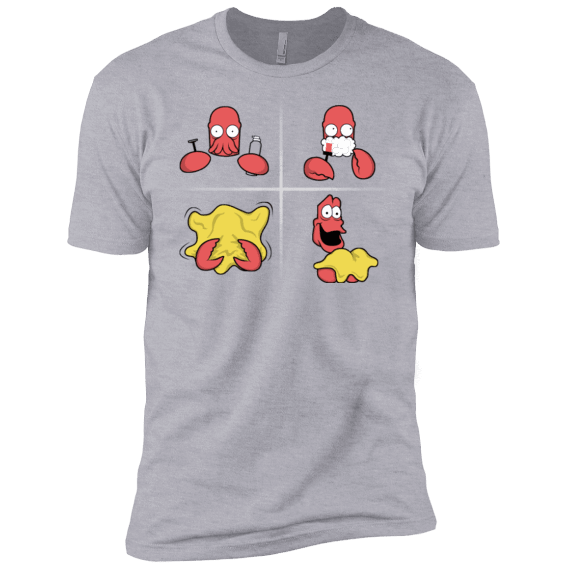 T-Shirts Heather Grey / YXS Shaving Process Boys Premium T-Shirt