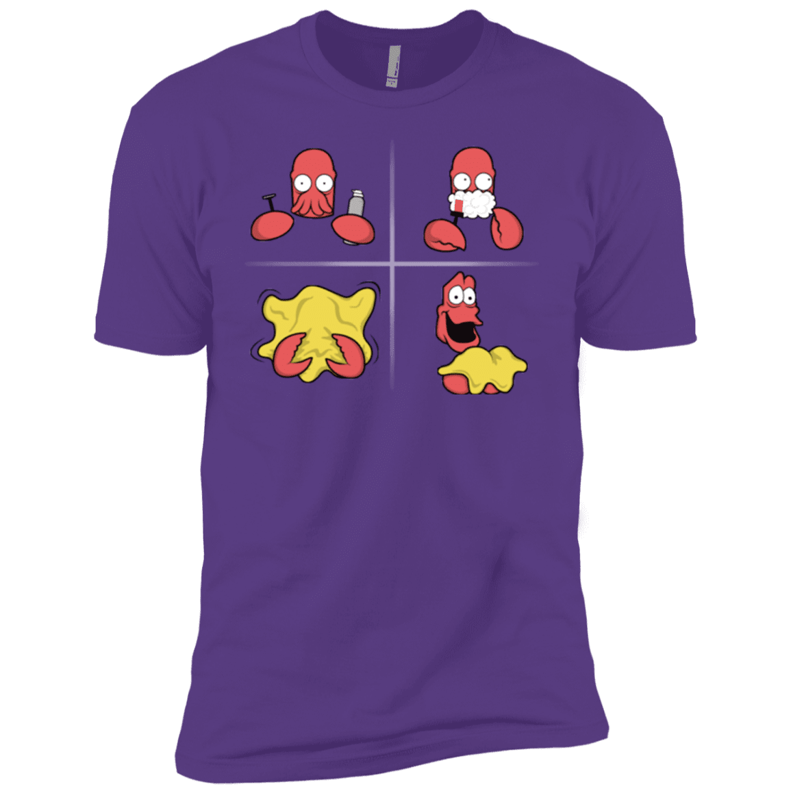 T-Shirts Purple Rush / YXS Shaving Process Boys Premium T-Shirt