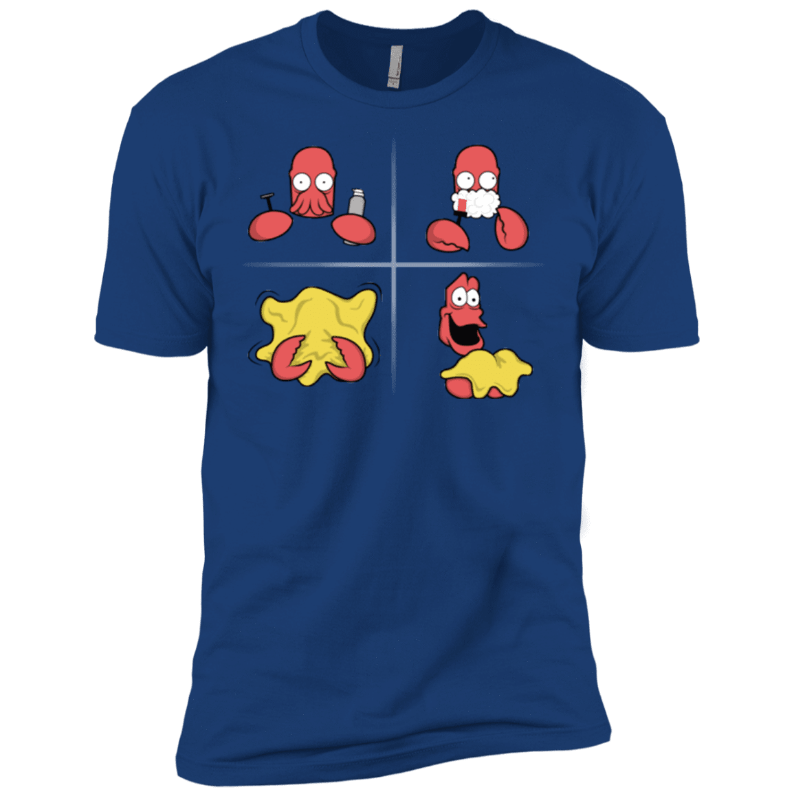 T-Shirts Royal / X-Small Shaving Process Men's Premium T-Shirt