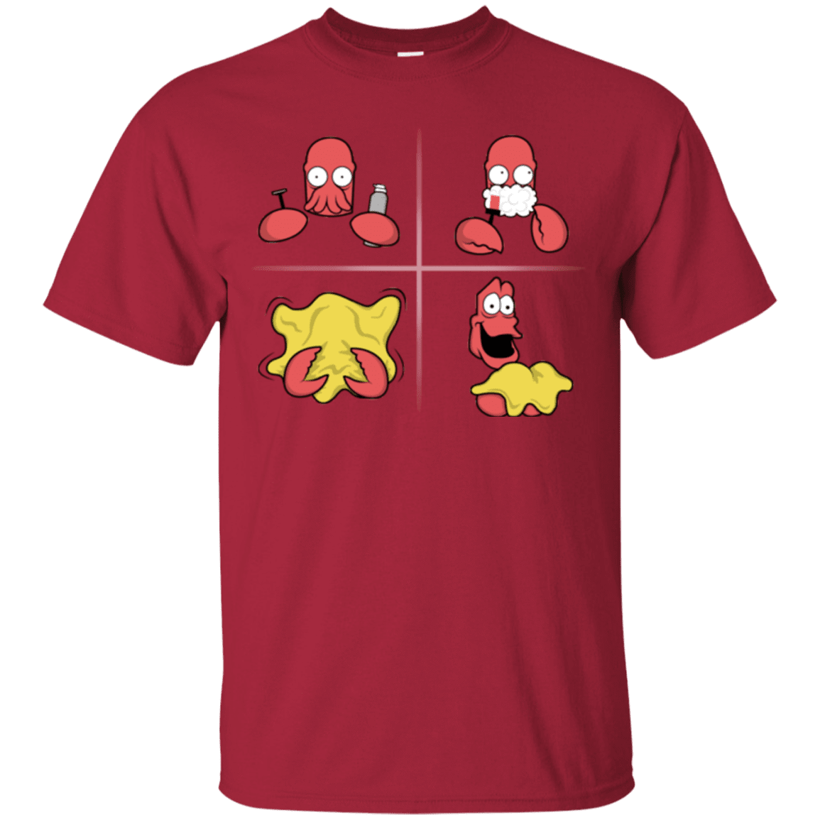 T-Shirts Cardinal / S Shaving Process T-Shirt
