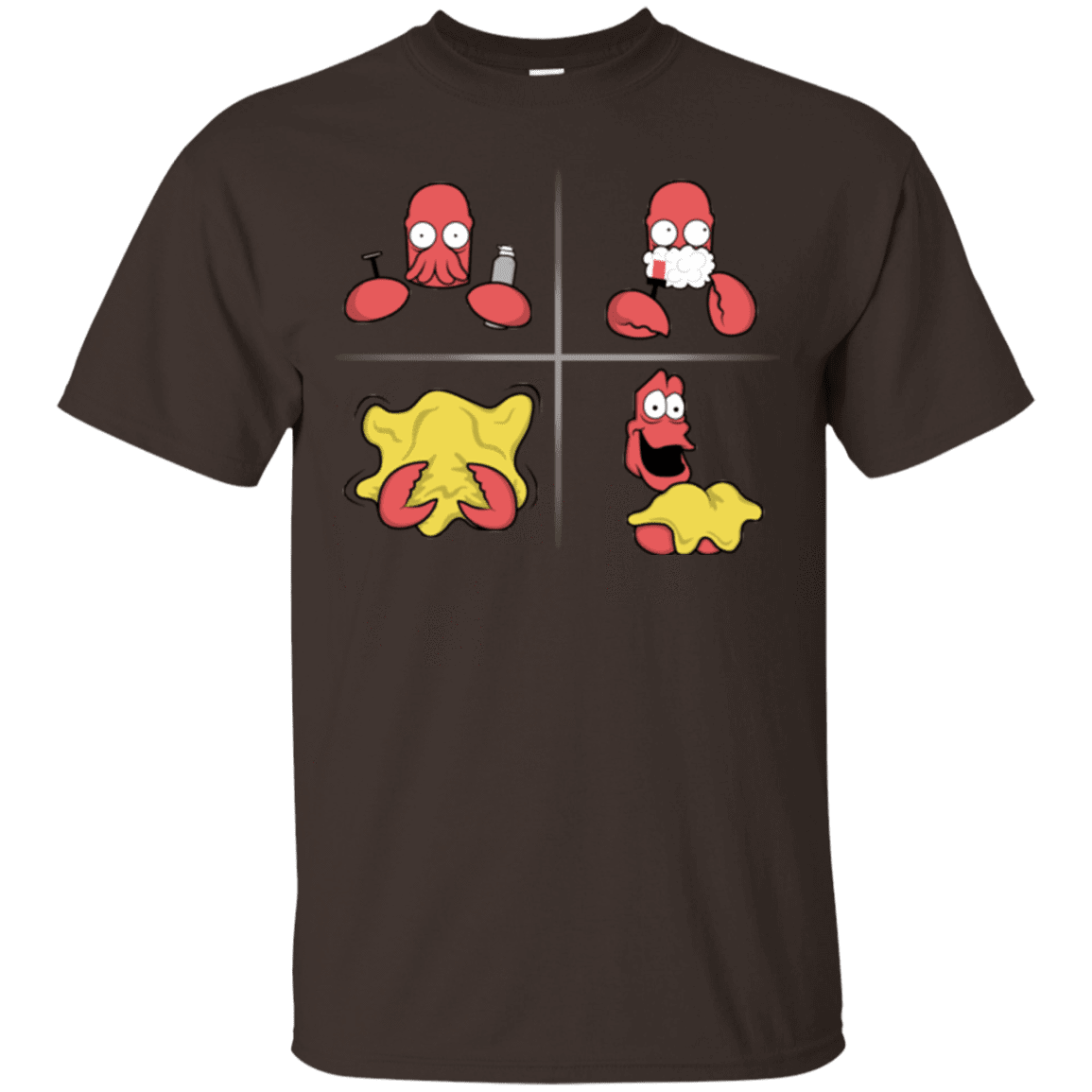 T-Shirts Dark Chocolate / S Shaving Process T-Shirt