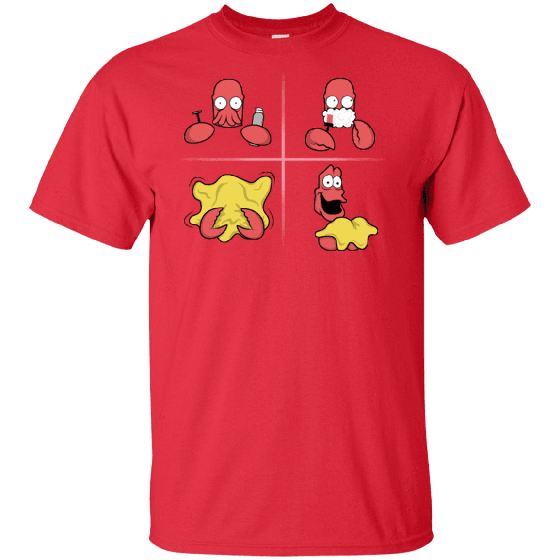 T-Shirts Red / XLT Shaving Process Tall T-Shirt