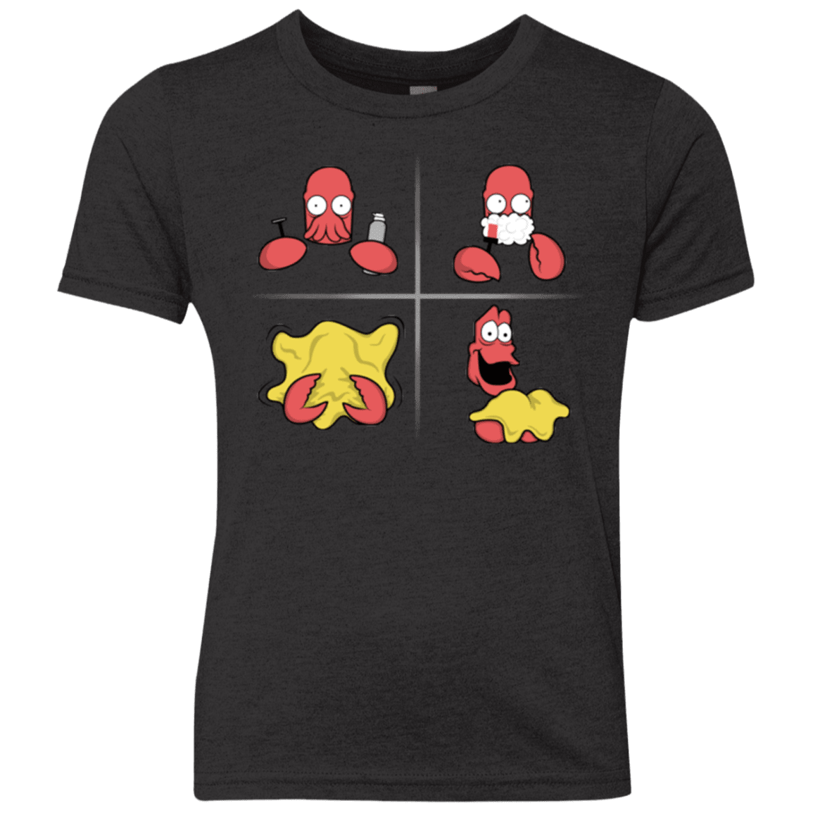 T-Shirts Vintage Black / YXS Shaving Process Youth Triblend T-Shirt