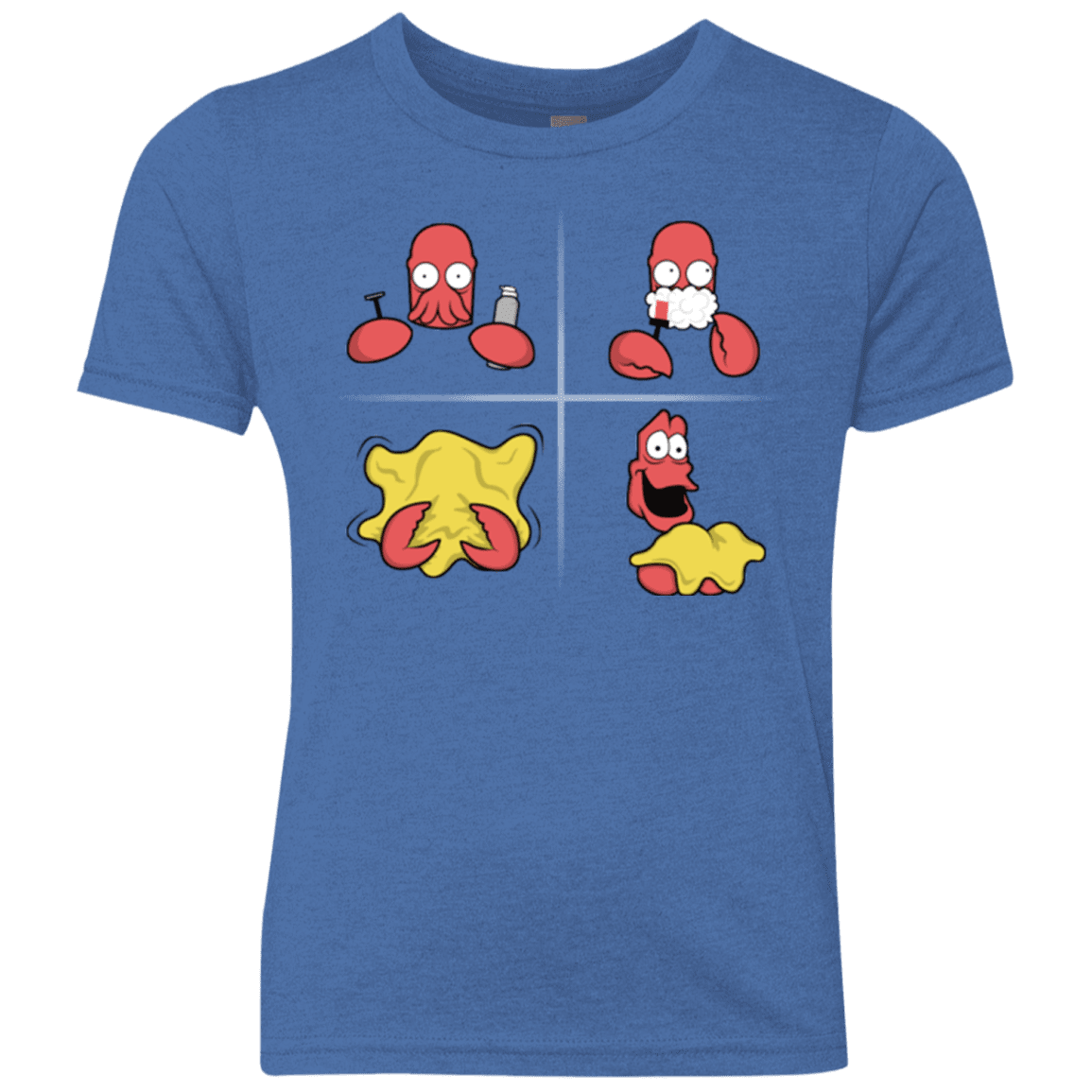 T-Shirts Vintage Royal / YXS Shaving Process Youth Triblend T-Shirt