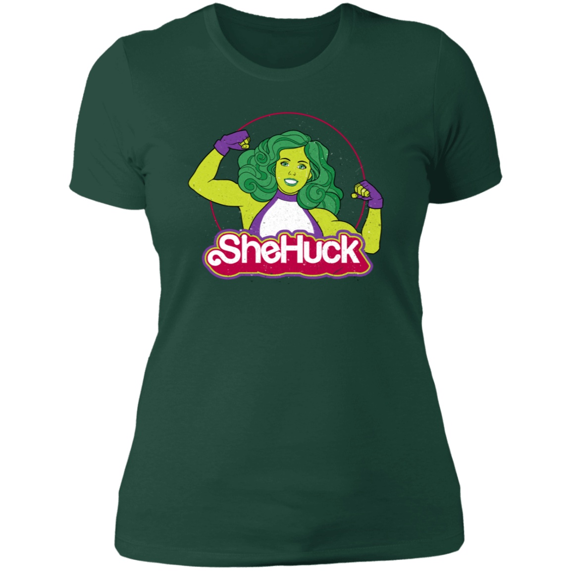 T-Shirts Forest Green / S She Huck Women's Premium T-Shirt