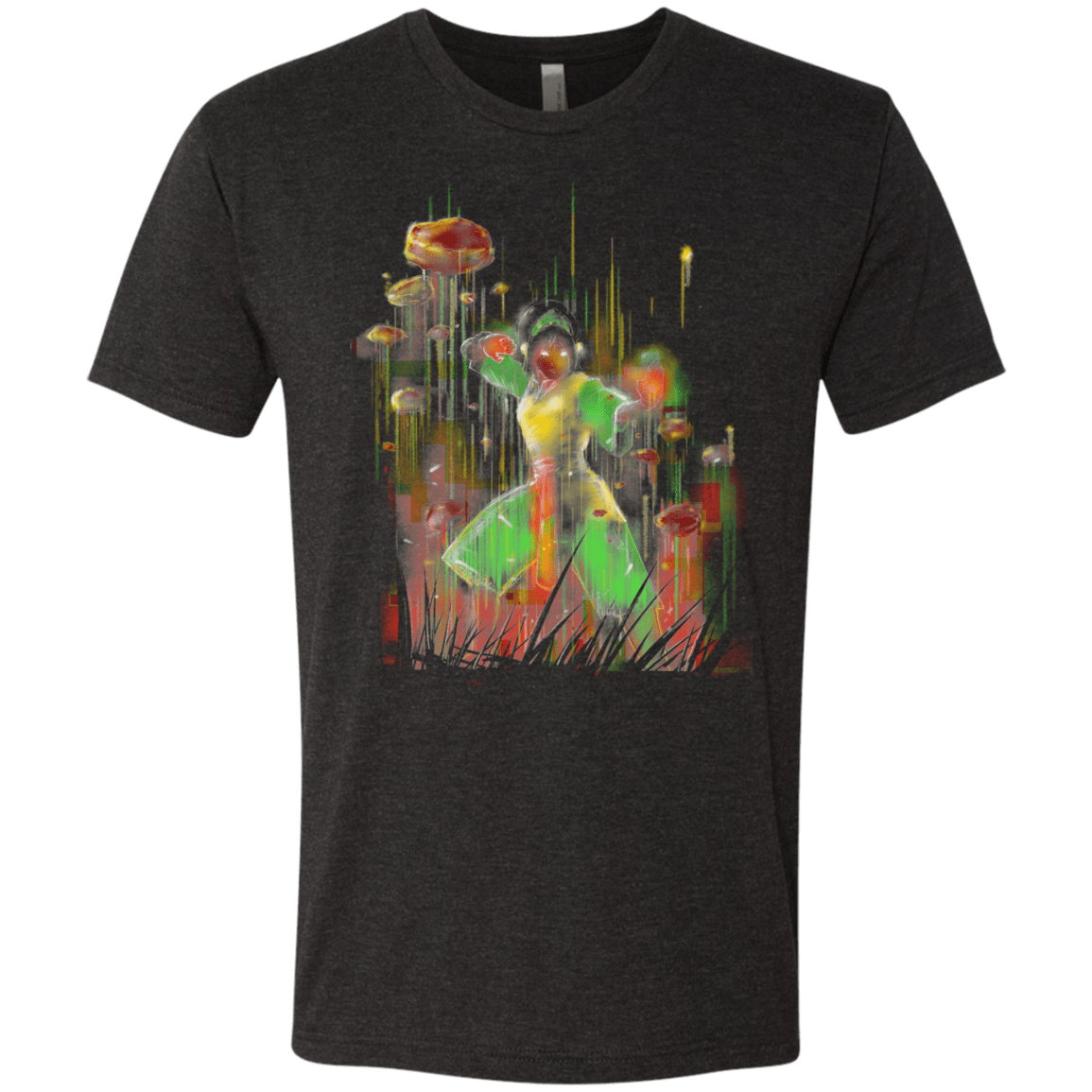 T-Shirts Vintage Black / S She Rocks Men's Triblend T-Shirt