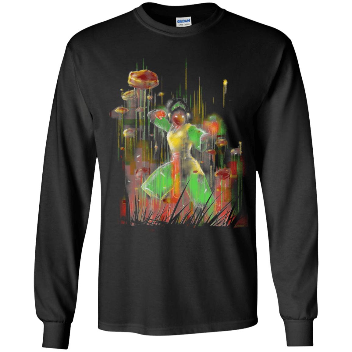 T-Shirts Black / YS She Rocks Youth Long Sleeve T-Shirt