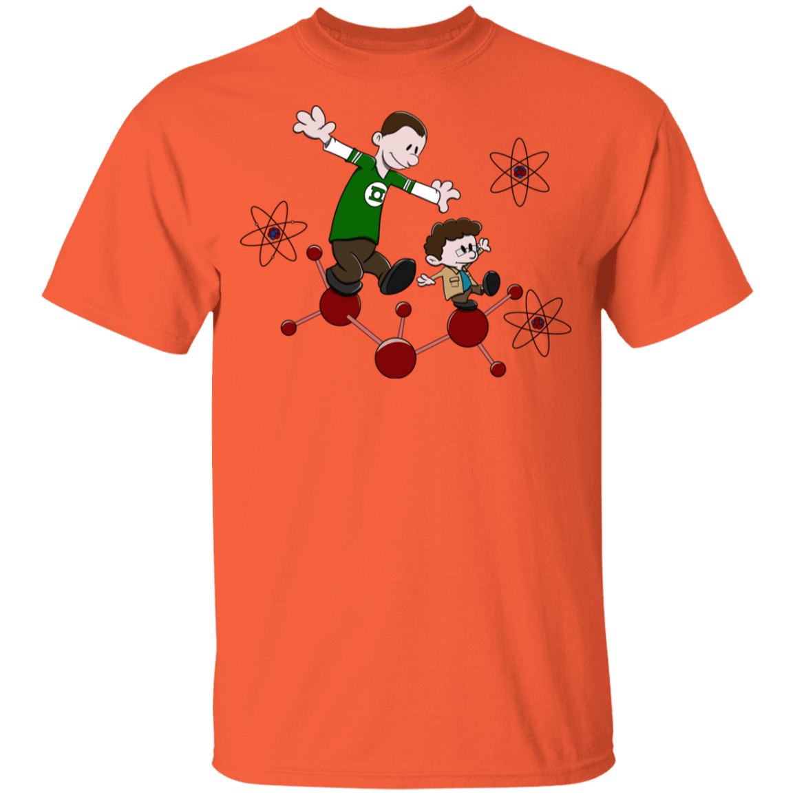 T-Shirts Orange / YXS Sheldon and Leonard Youth T-Shirt