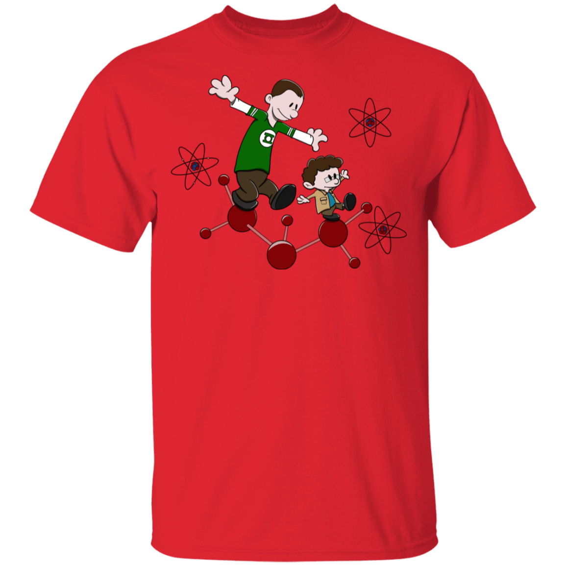 T-Shirts Red / YXS Sheldon and Leonard Youth T-Shirt