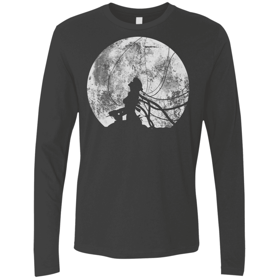 T-Shirts Heavy Metal / S Shell of a Ghost Men's Premium Long Sleeve