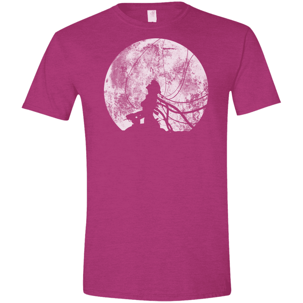 T-Shirts Antique Heliconia / S Shell of a Ghost Men's Semi-Fitted Softstyle