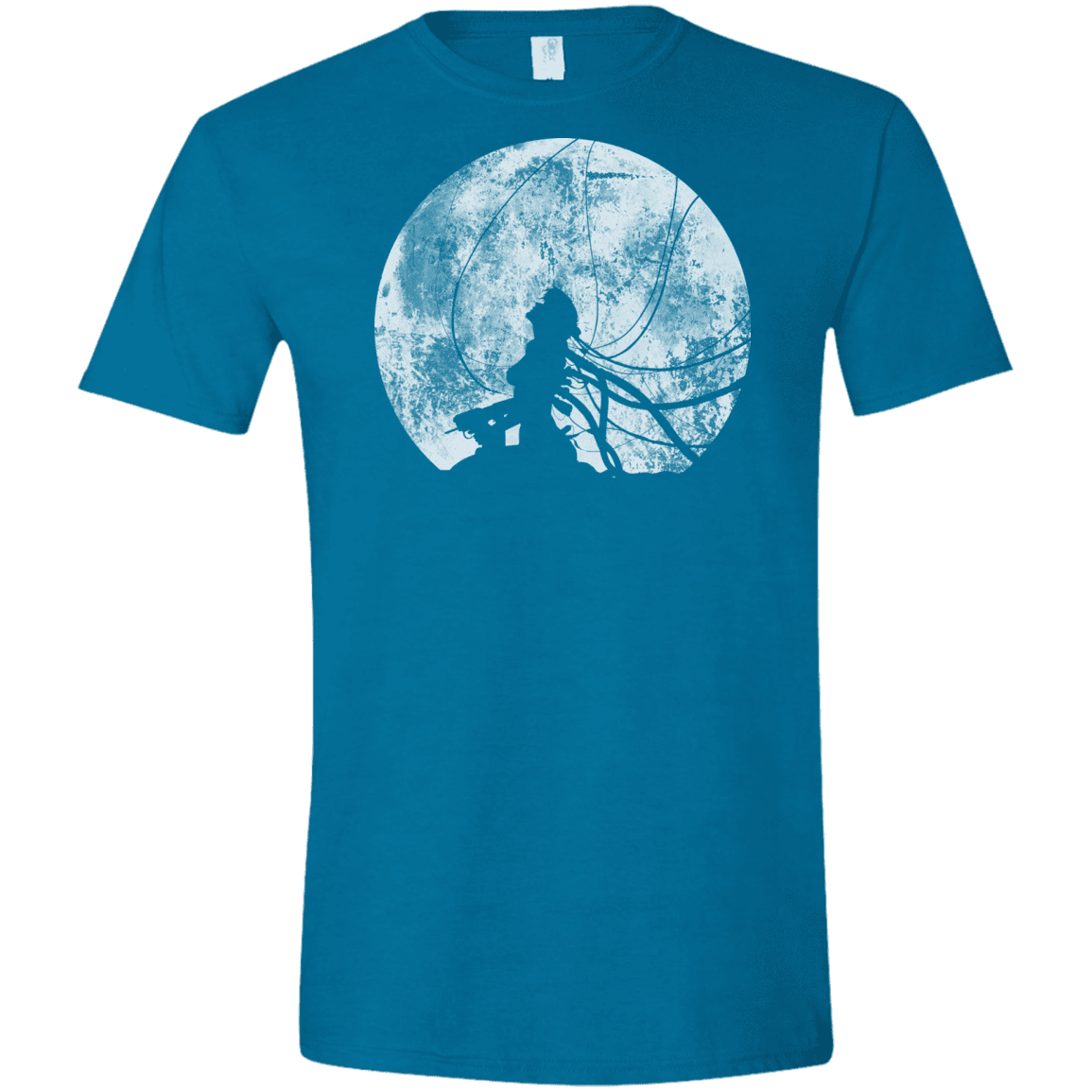 T-Shirts Antique Sapphire / S Shell of a Ghost Men's Semi-Fitted Softstyle