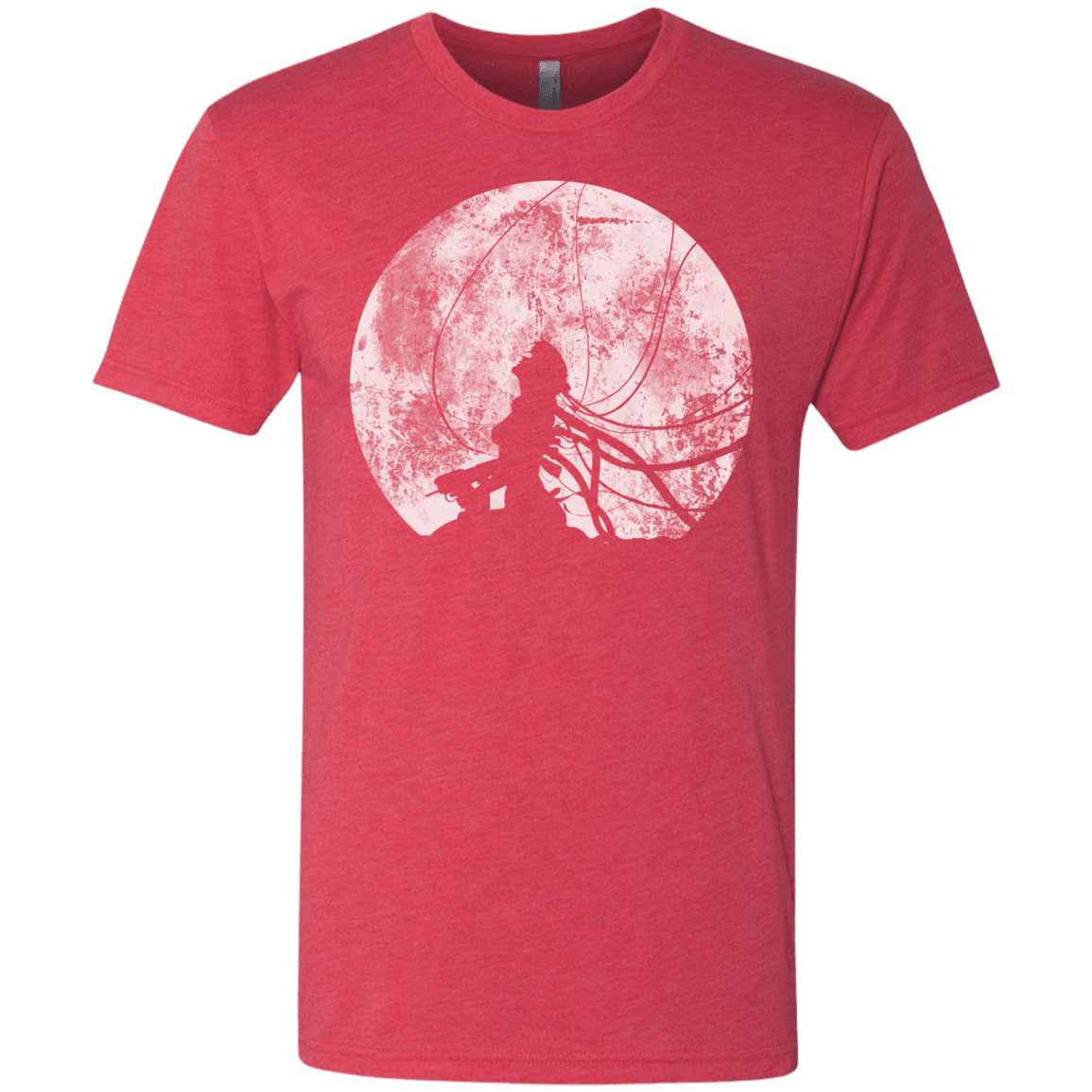 T-Shirts Vintage Red / S Shell of a Ghost Men's Triblend T-Shirt