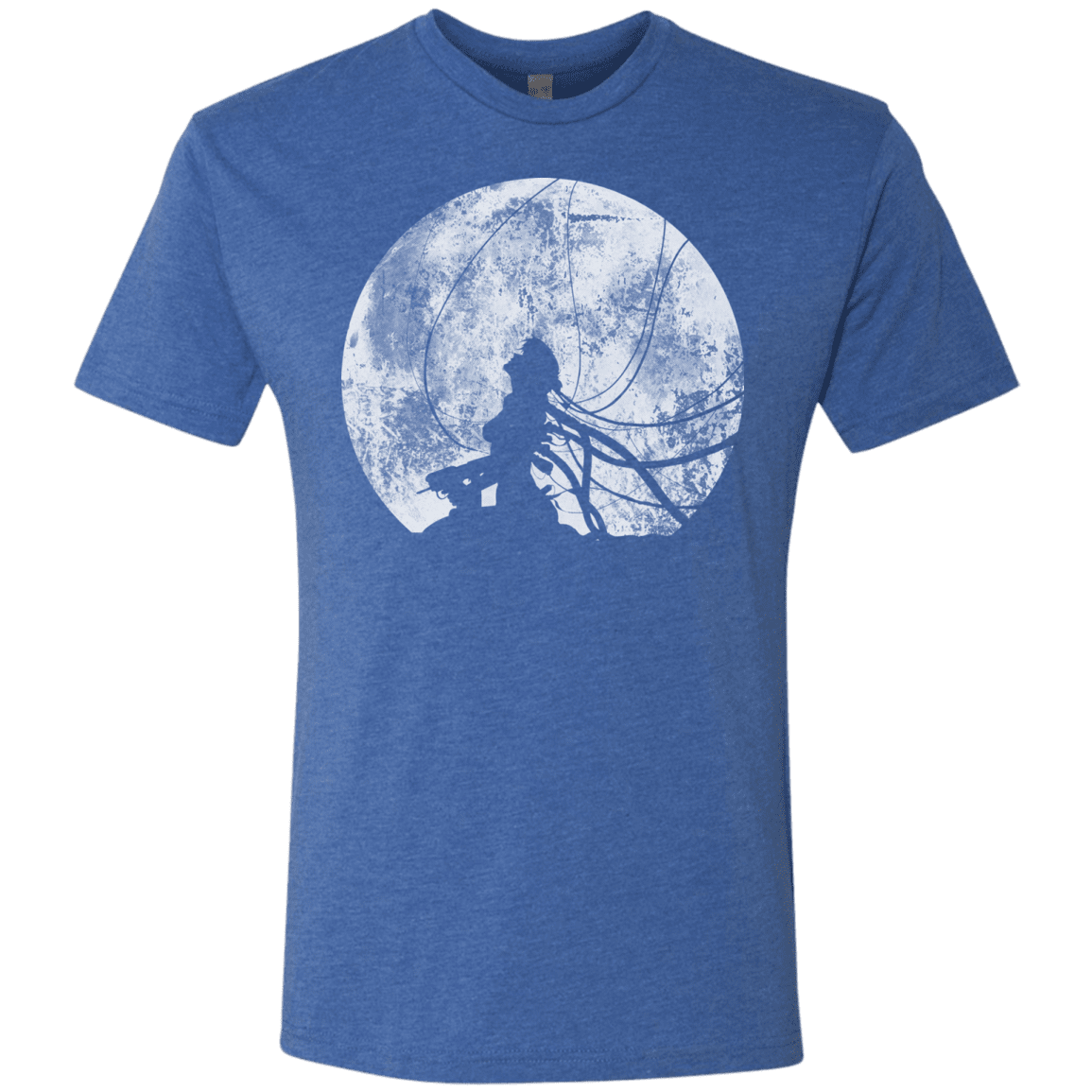 T-Shirts Vintage Royal / S Shell of a Ghost Men's Triblend T-Shirt