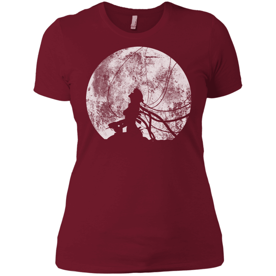 T-Shirts Scarlet / X-Small Shell of a Ghost Women's Premium T-Shirt