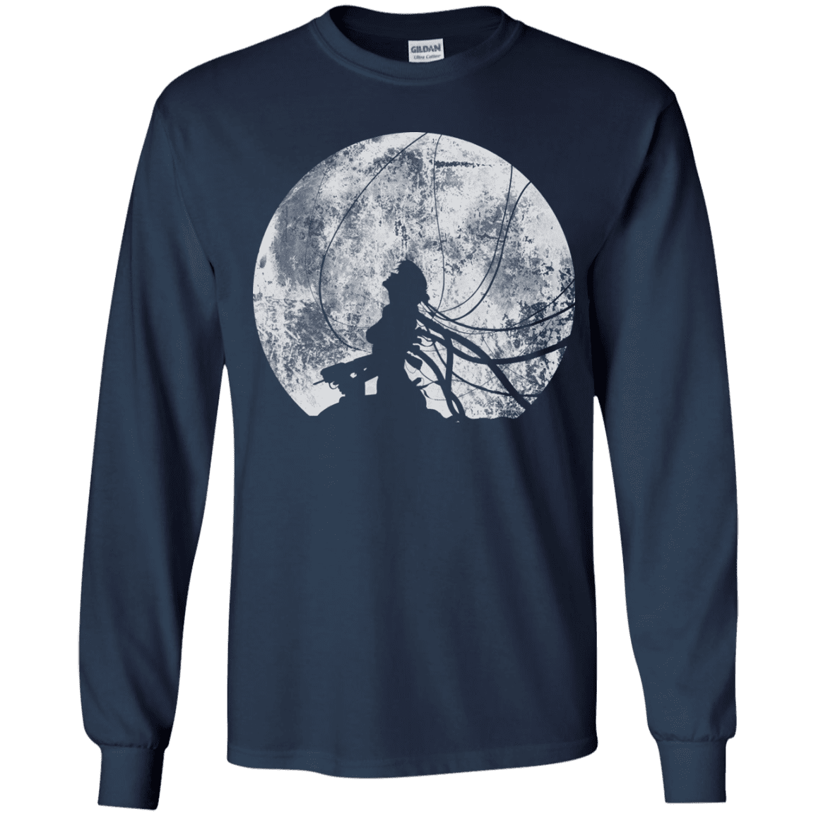 T-Shirts Navy / YS Shell of a Ghost Youth Long Sleeve T-Shirt