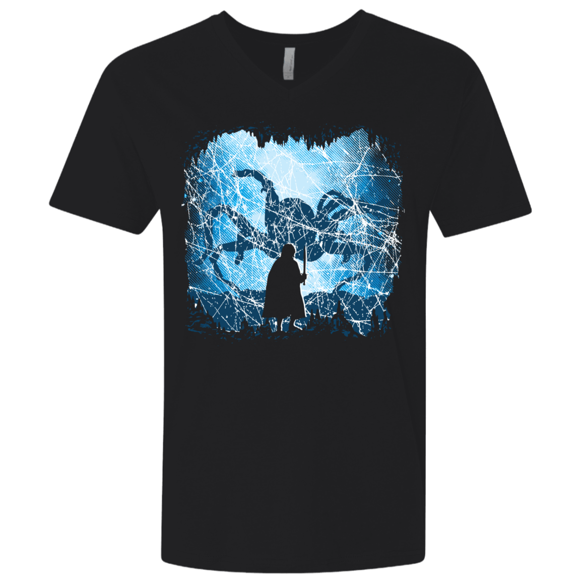 Shelob's Lair Men's Premium V-Neck
