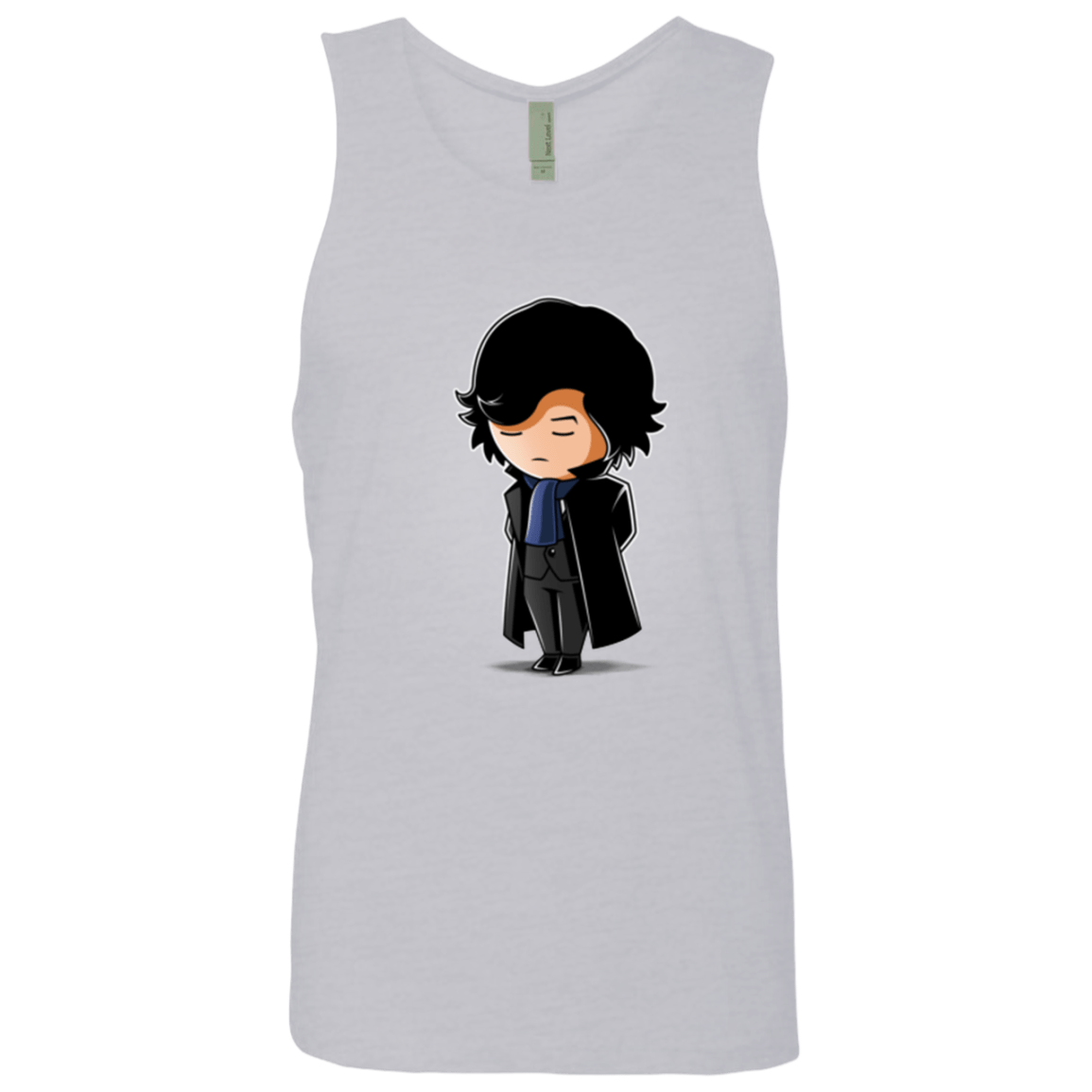 T-Shirts Heather Grey / Small Sherlock (2) Men's Premium Tank Top