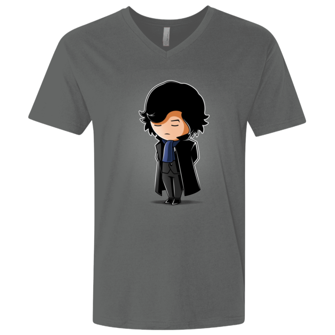 T-Shirts Heavy Metal / X-Small Sherlock (2) Men's Premium V-Neck