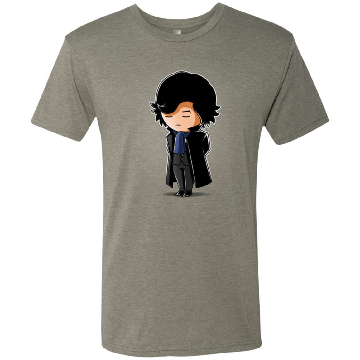 T-Shirts Venetian Grey / Small Sherlock (2) Men's Triblend T-Shirt