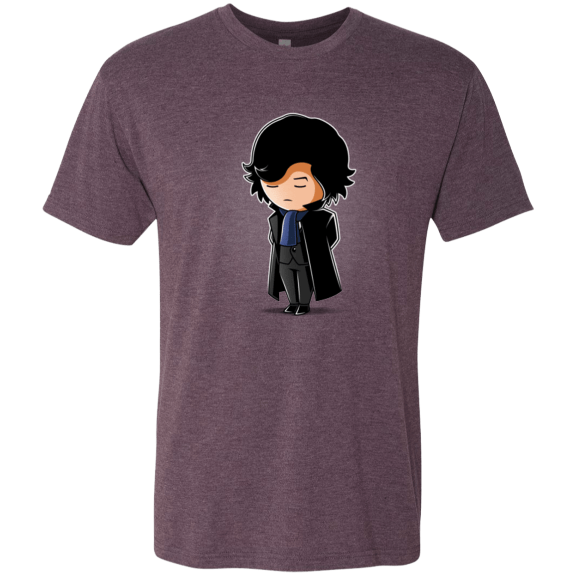 T-Shirts Vintage Purple / Small Sherlock (2) Men's Triblend T-Shirt