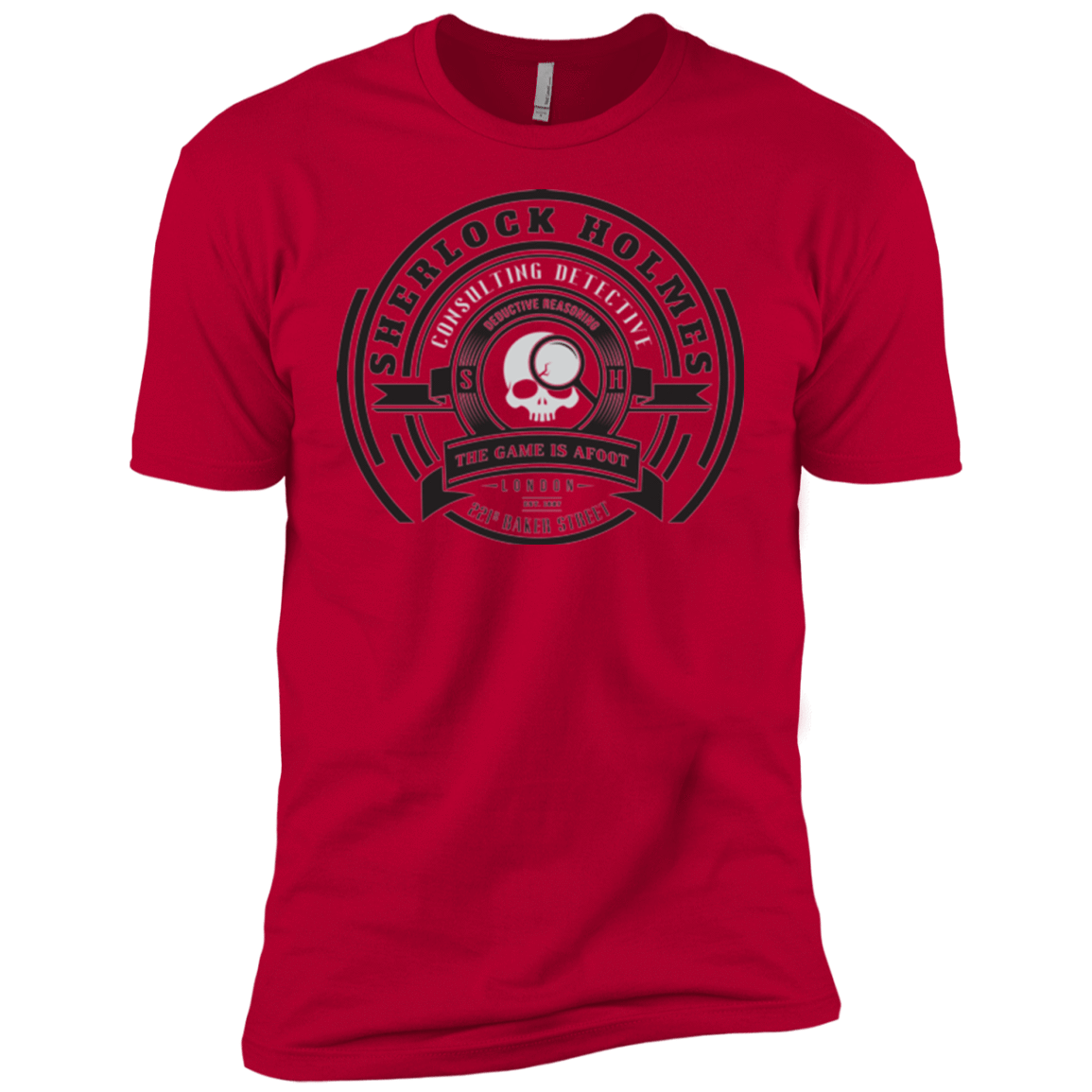 T-Shirts Red / YXS Sherlock Holmes Boys Premium T-Shirt