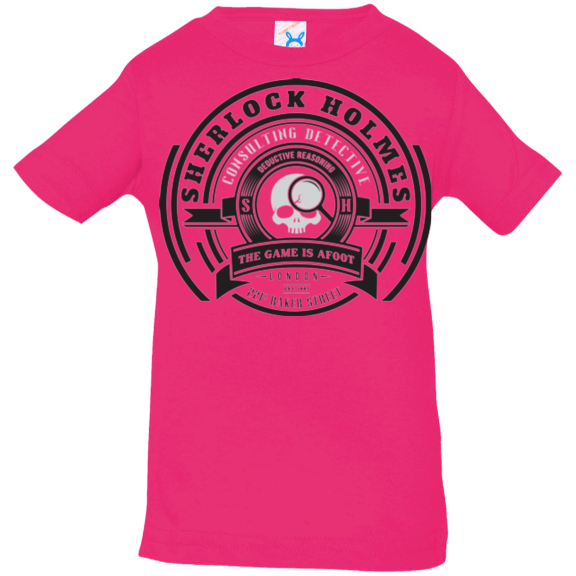 T-Shirts Hot Pink / 6 Months Sherlock Holmes Infant Premium T-Shirt