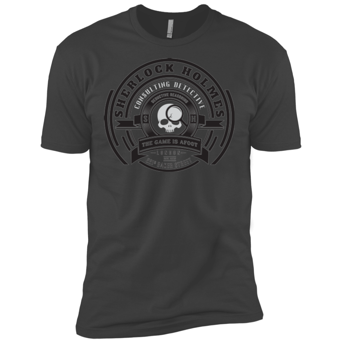 T-Shirts Heavy Metal / X-Small Sherlock Holmes Men's Premium T-Shirt