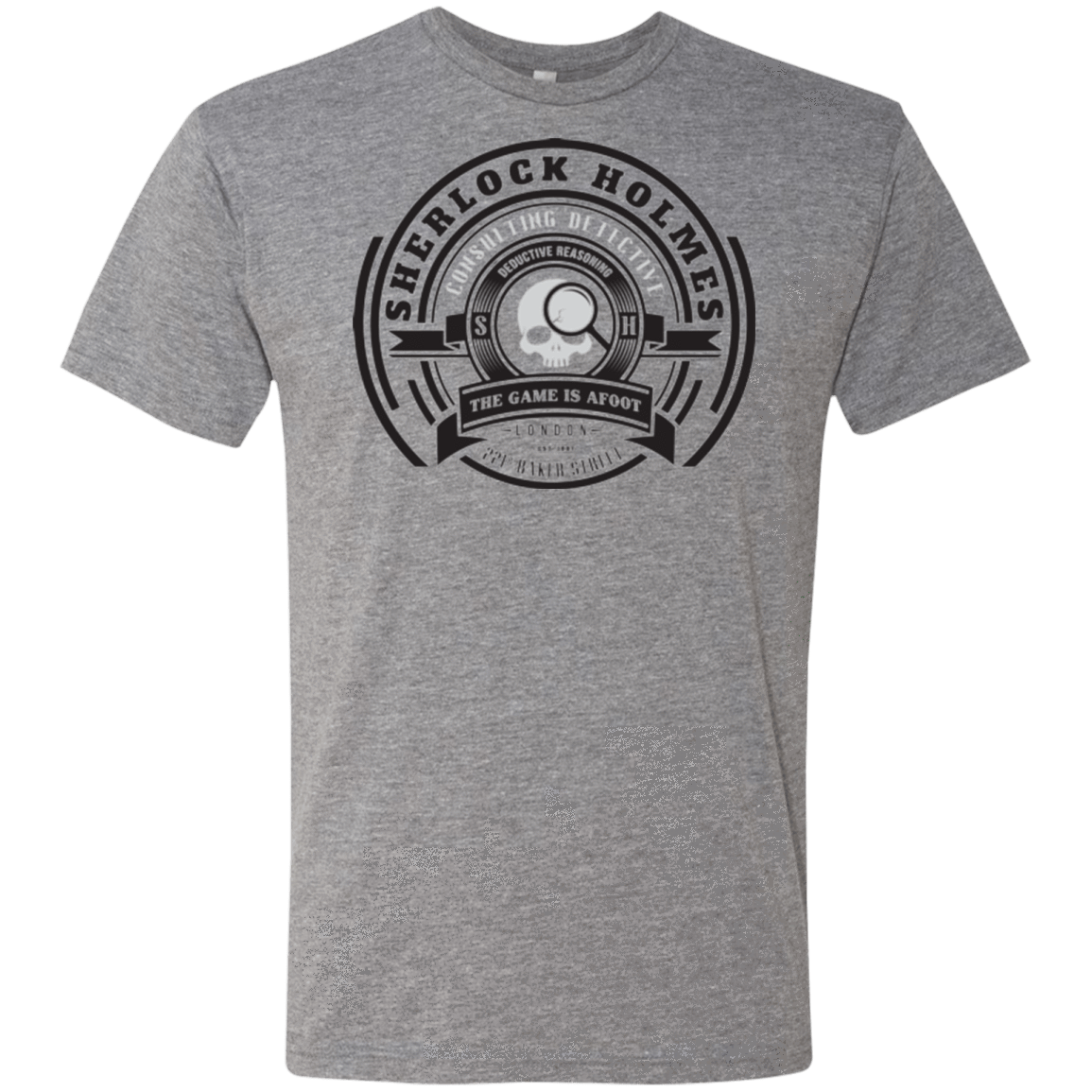 T-Shirts Premium Heather / Small Sherlock Holmes Men's Triblend T-Shirt