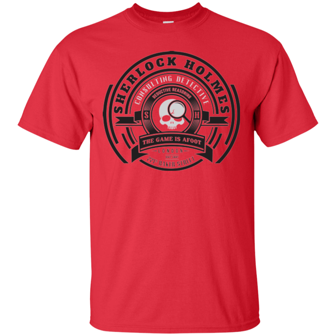 T-Shirts Red / Small Sherlock Holmes T-Shirt