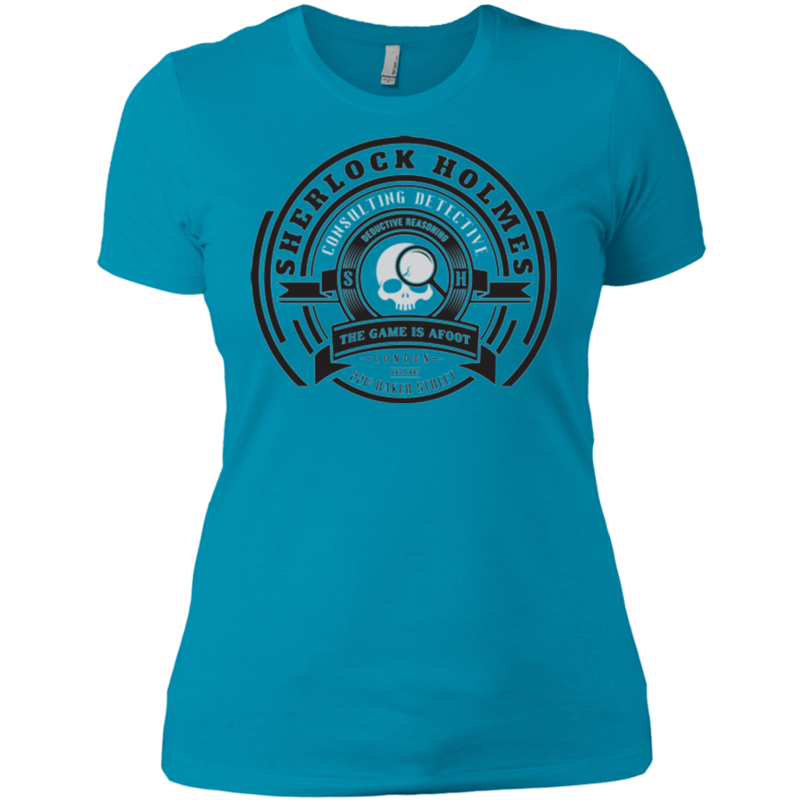 T-Shirts Turquoise / X-Small Sherlock Holmes Women's Premium T-Shirt