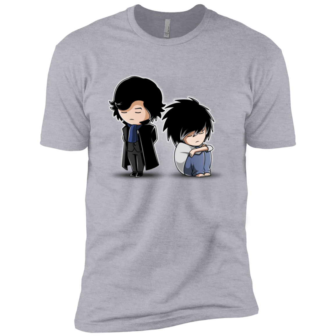 T-Shirts Heather Grey / YXS SherLock2 Boys Premium T-Shirt