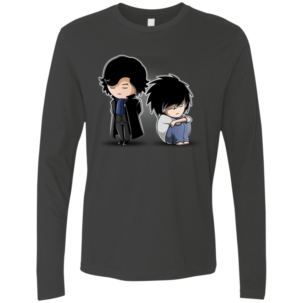 T-Shirts Heavy Metal / Small SherLock2 Men's Premium Long Sleeve