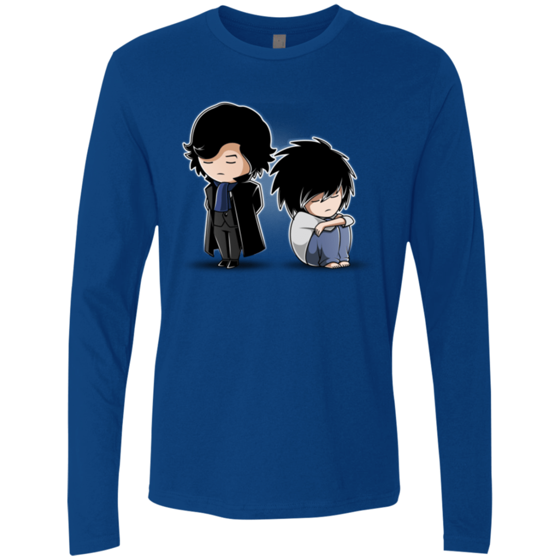 T-Shirts Royal / Small SherLock2 Men's Premium Long Sleeve