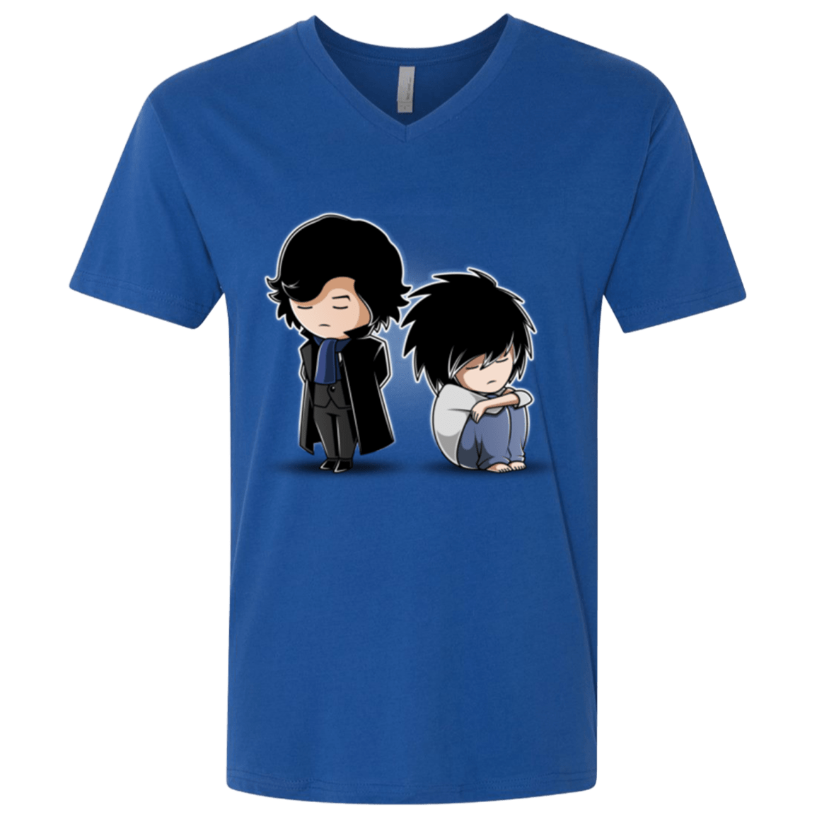 T-Shirts Royal / X-Small SherLock2 Men's Premium V-Neck