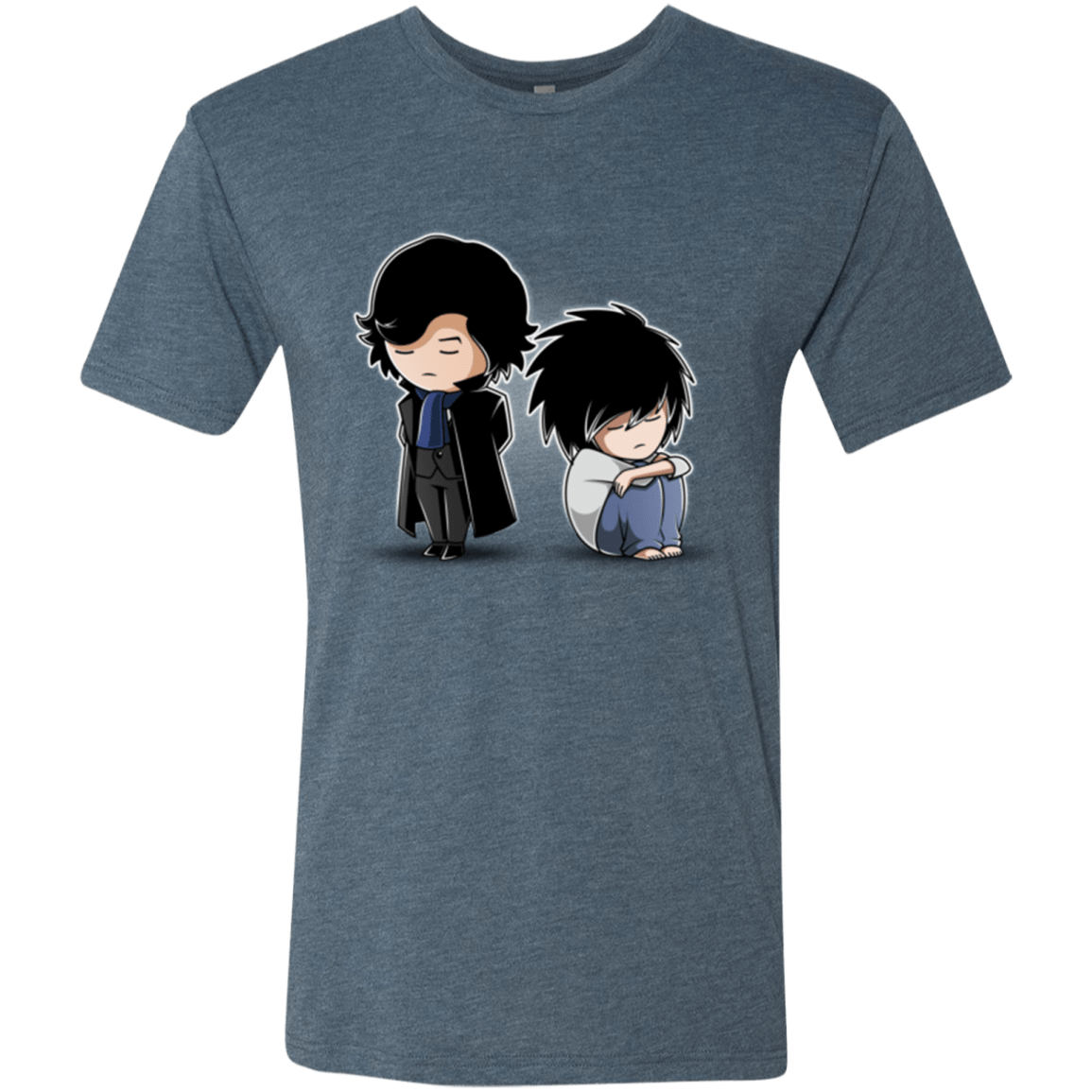 T-Shirts Indigo / Small SherLock2 Men's Triblend T-Shirt