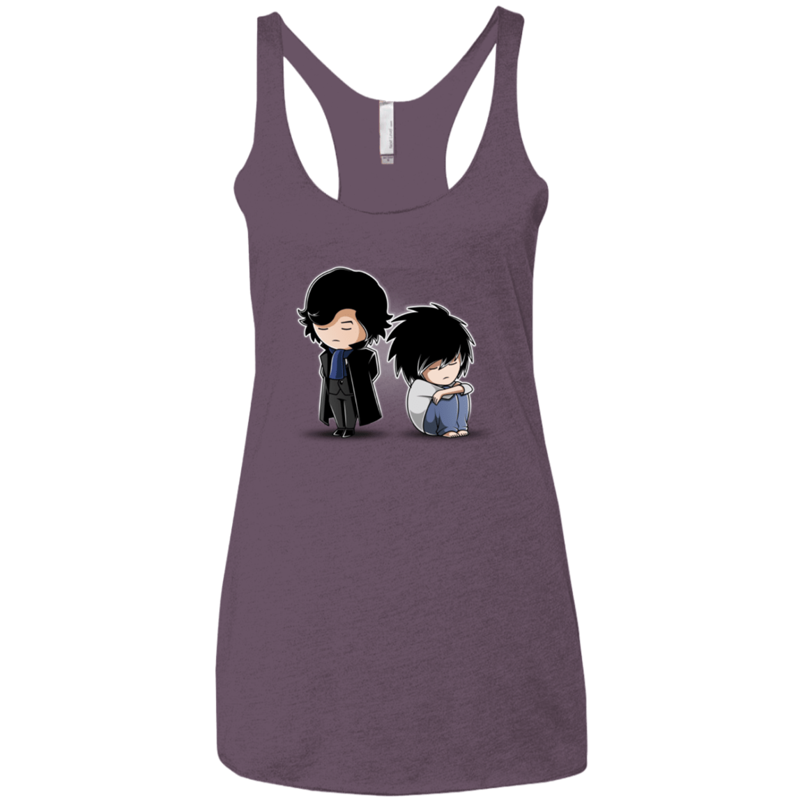 T-Shirts Vintage Purple / X-Small SherLock2 Women's Triblend Racerback Tank