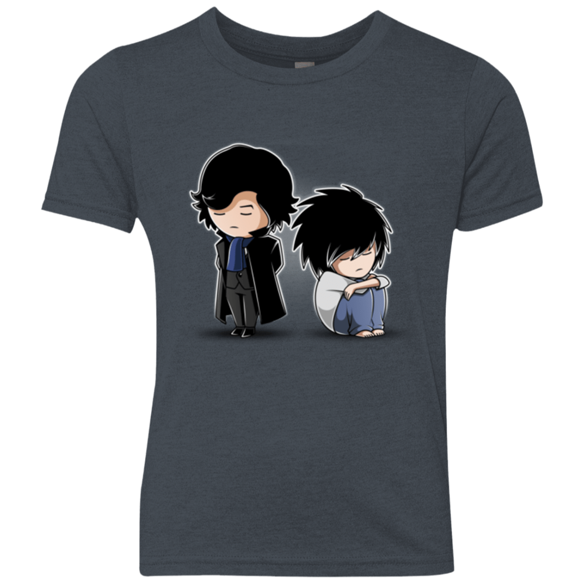 T-Shirts Vintage Navy / YXS SherLock2 Youth Triblend T-Shirt