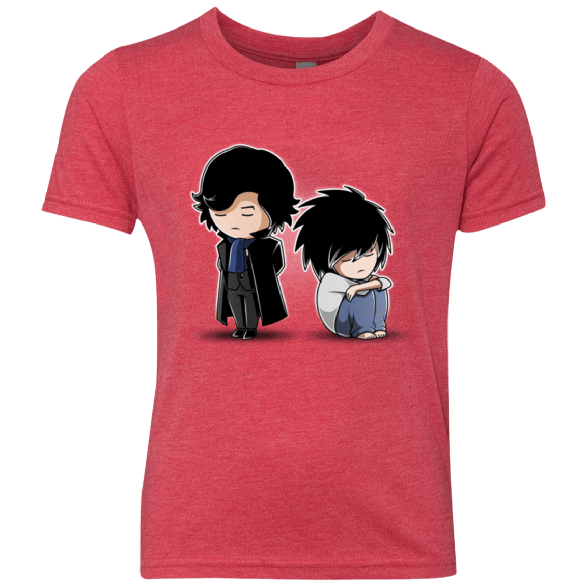 T-Shirts Vintage Red / YXS SherLock2 Youth Triblend T-Shirt
