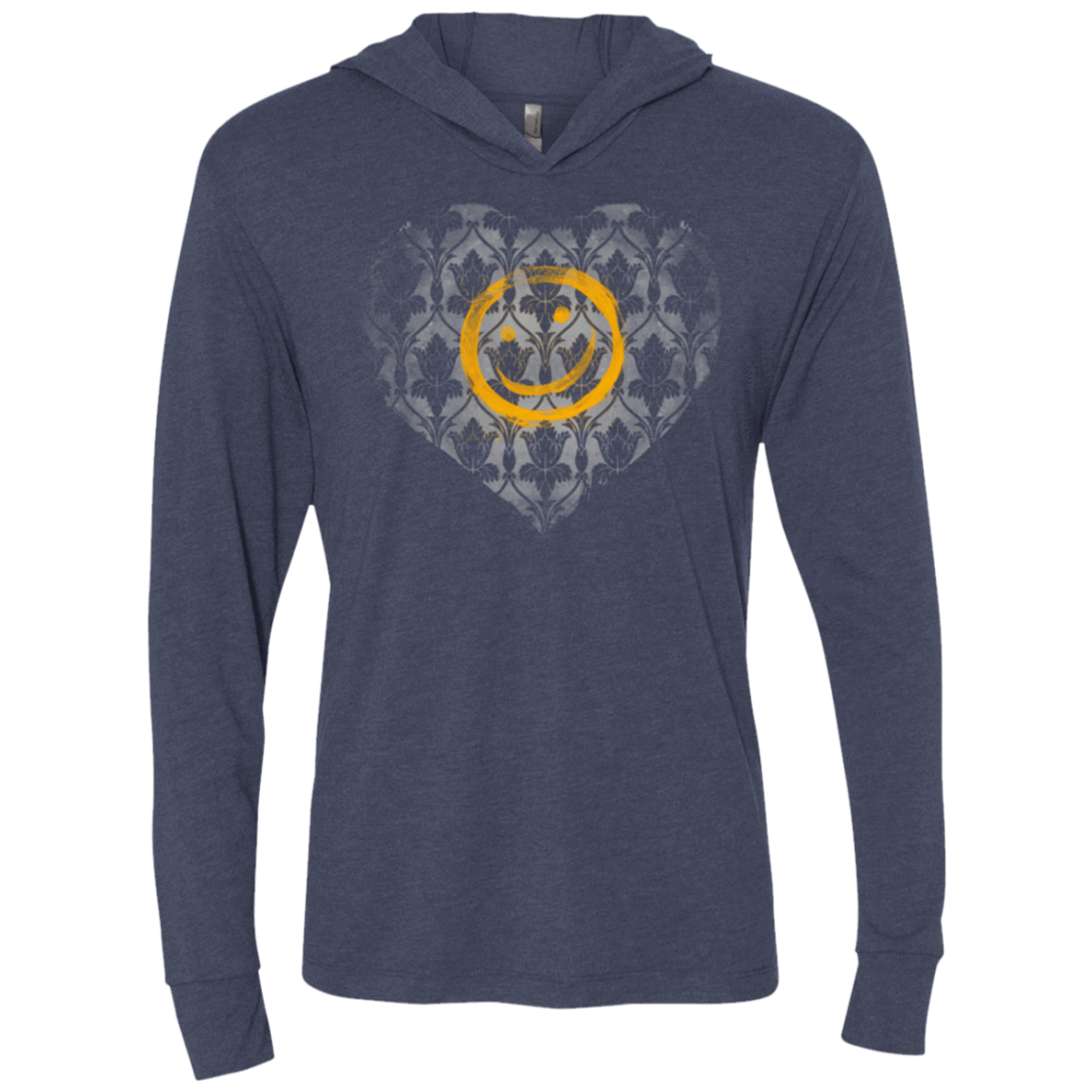 T-Shirts Vintage Navy / X-Small Sherlove Triblend Long Sleeve Hoodie Tee