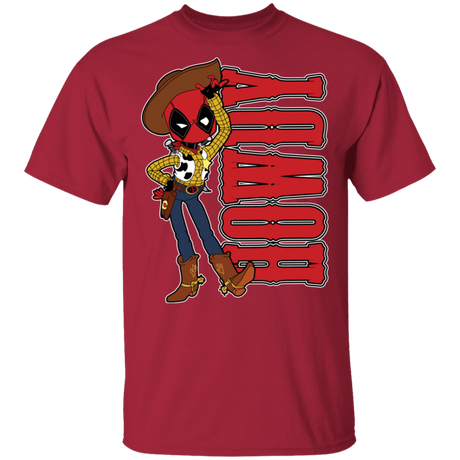 T-Shirts Cardinal / S Sherrif Deadpool T-Shirt