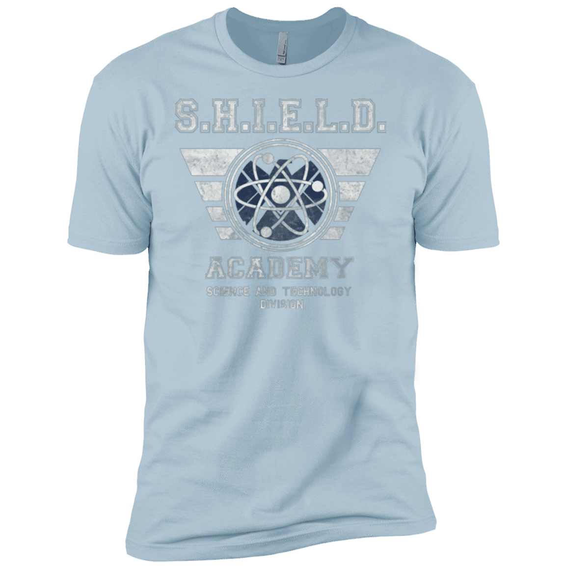 T-Shirts Light Blue / YXS Shield Academy Boys Premium T-Shirt