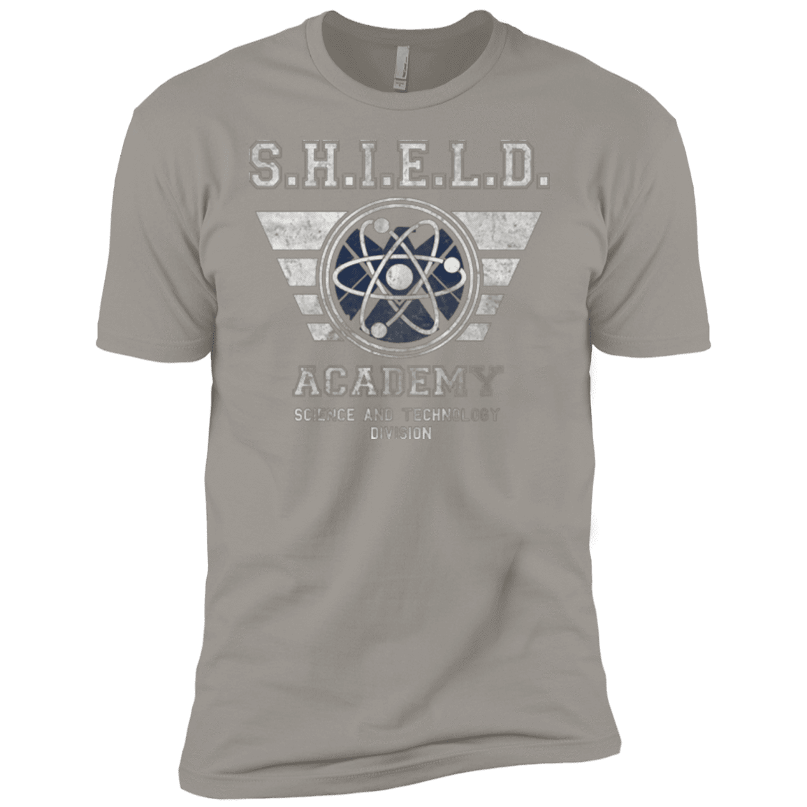 T-Shirts Light Grey / YXS Shield Academy Boys Premium T-Shirt