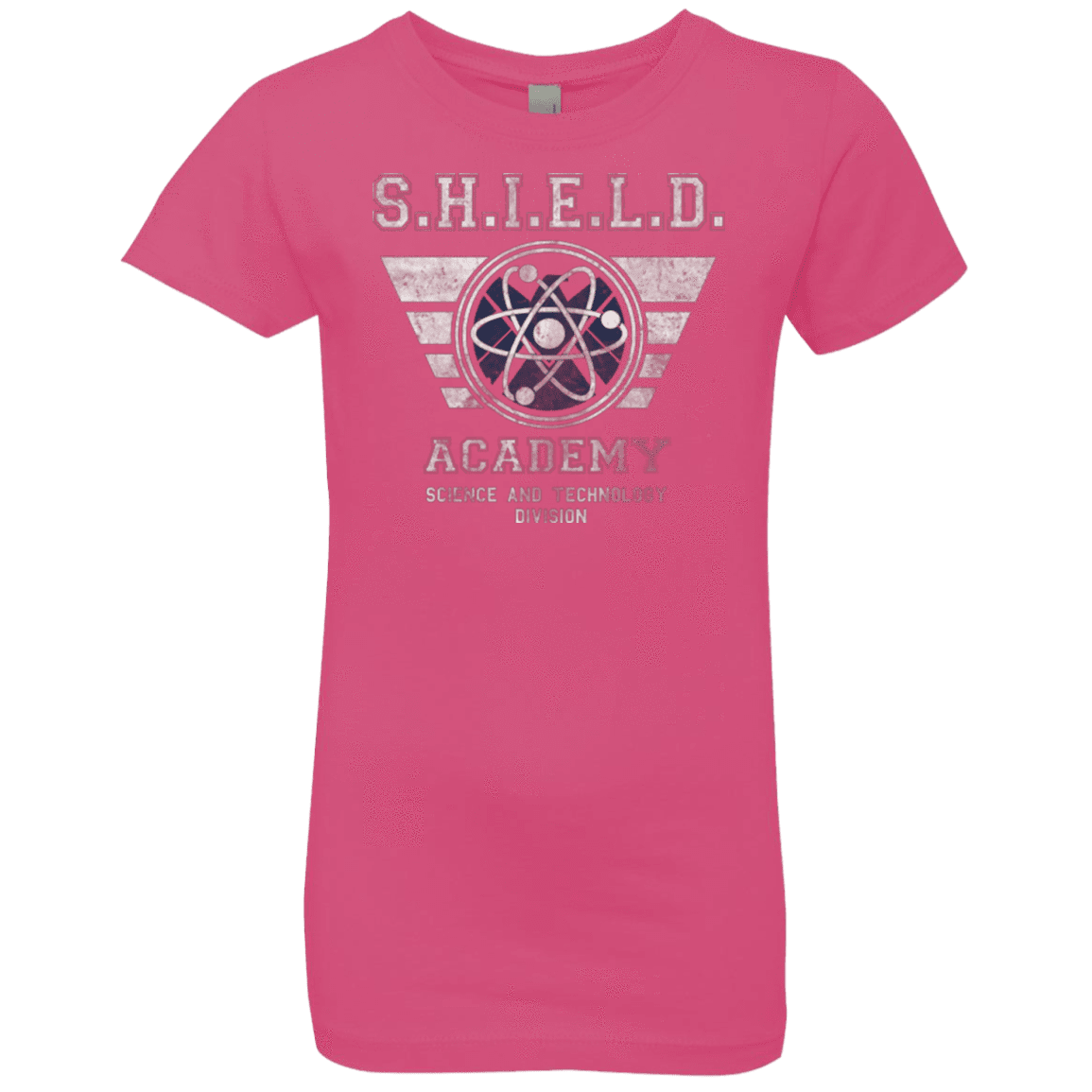 T-Shirts Hot Pink / YXS Shield Academy Girls Premium T-Shirt
