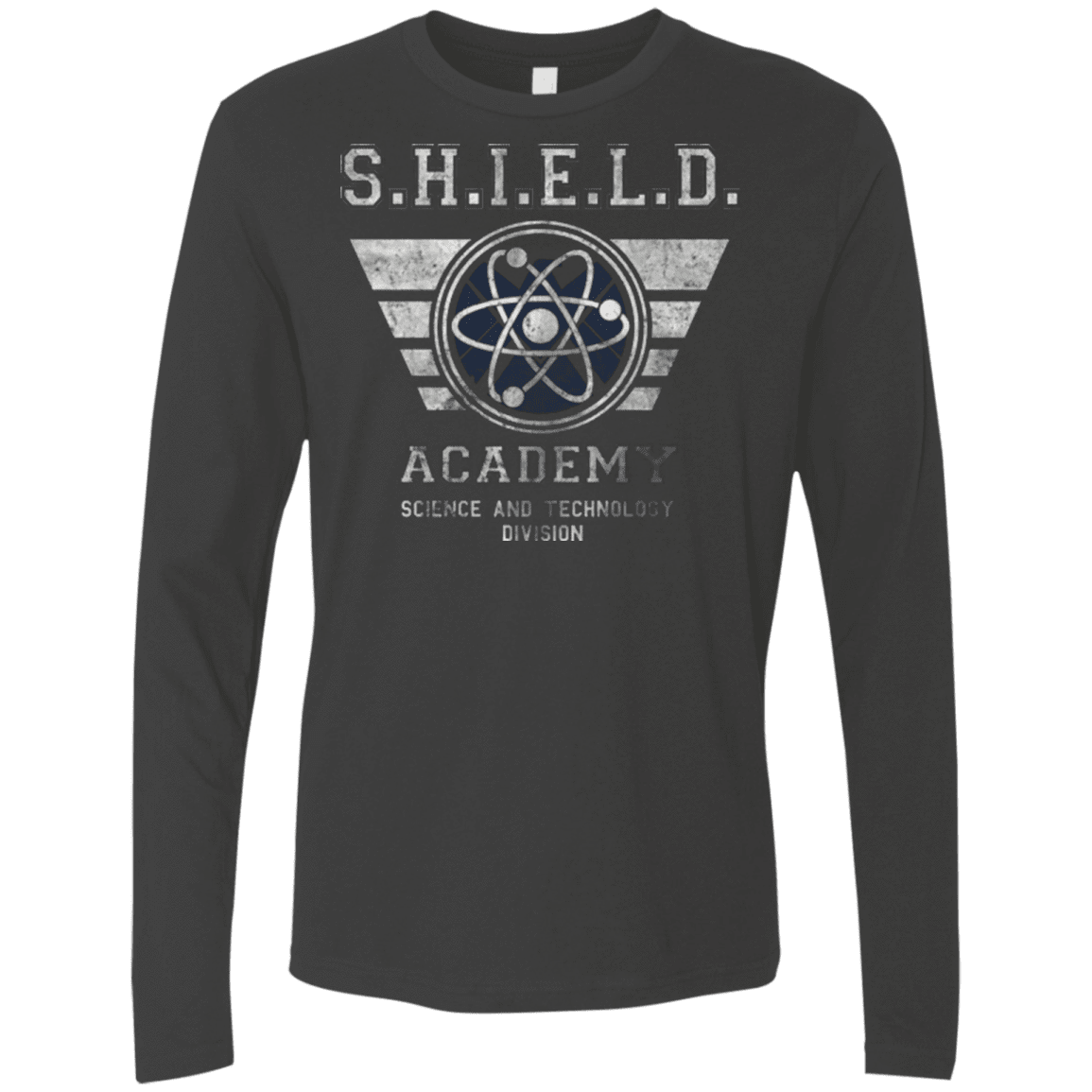 T-Shirts Heavy Metal / Small Shield Academy Men's Premium Long Sleeve