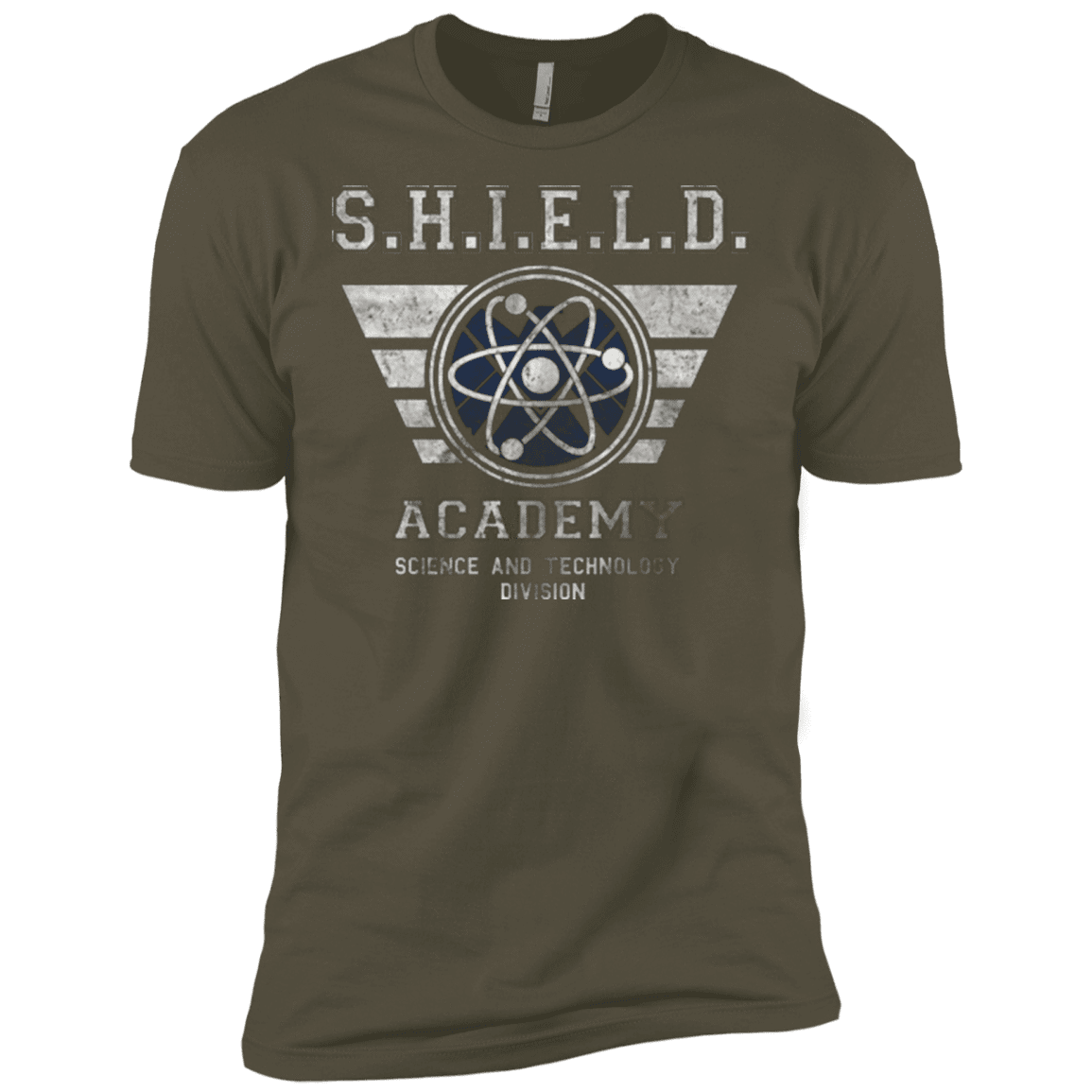 T-Shirts Military Green / X-Small Shield Academy Men's Premium T-Shirt
