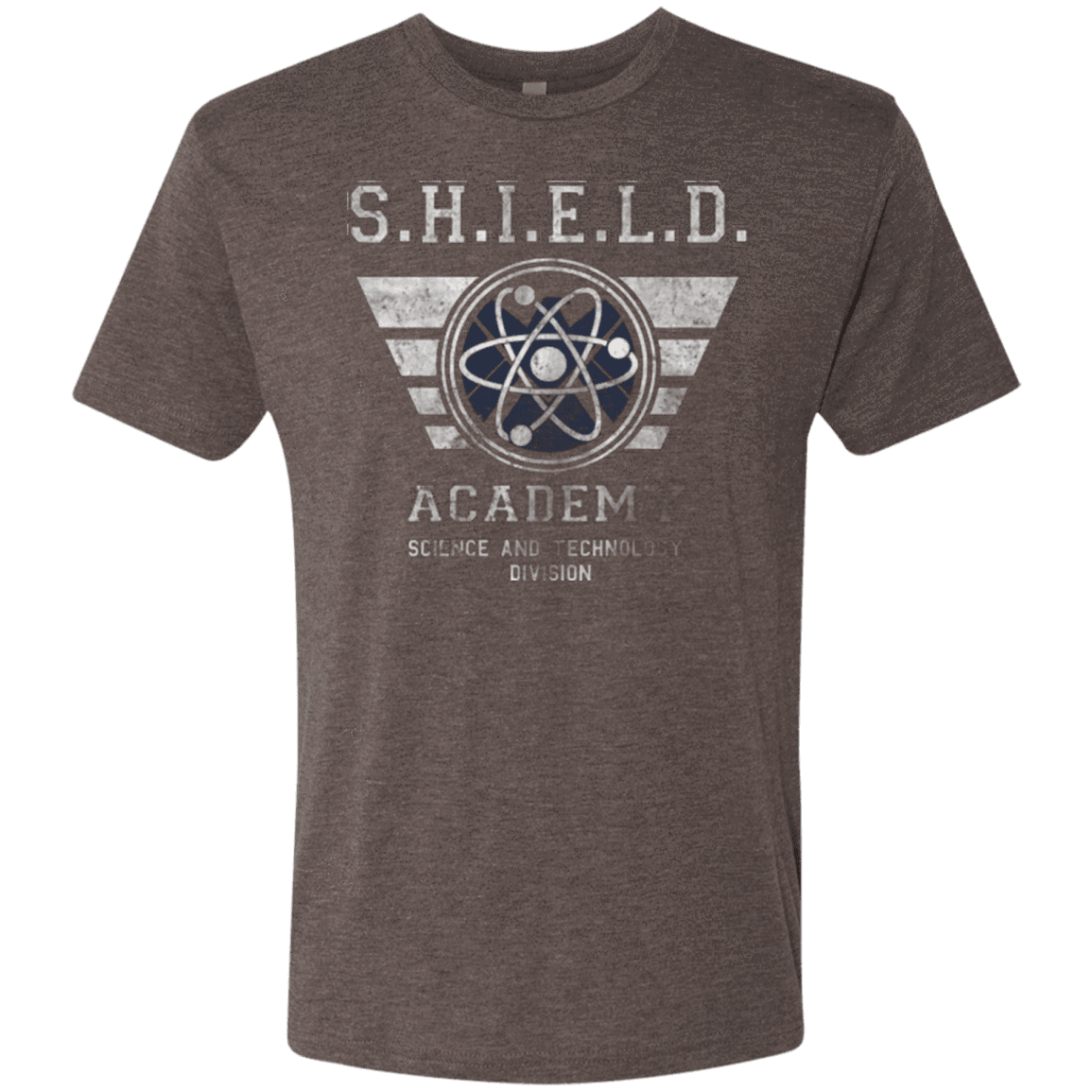 T-Shirts Macchiato / Small Shield Academy Men's Triblend T-Shirt
