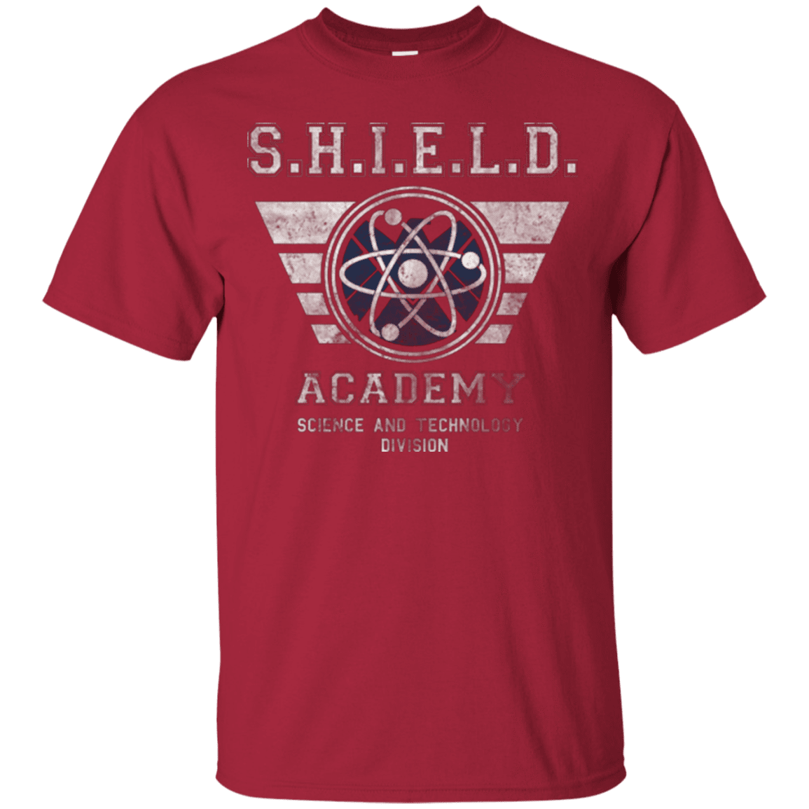 T-Shirts Cardinal / Small Shield Academy T-Shirt